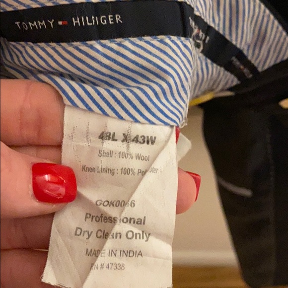 Tommy Hilfiger navy suit set - Picture 2 of 7